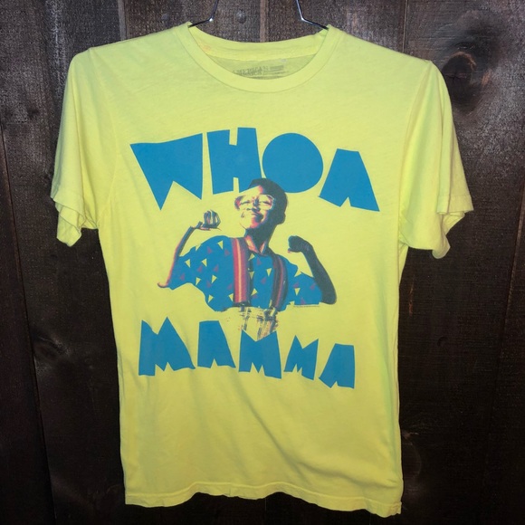 Vintage 9s Whoa Mama Steve Urkel Tshirt 